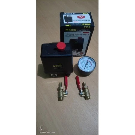 GoldenelectricOtomatis set double kran Kompresor