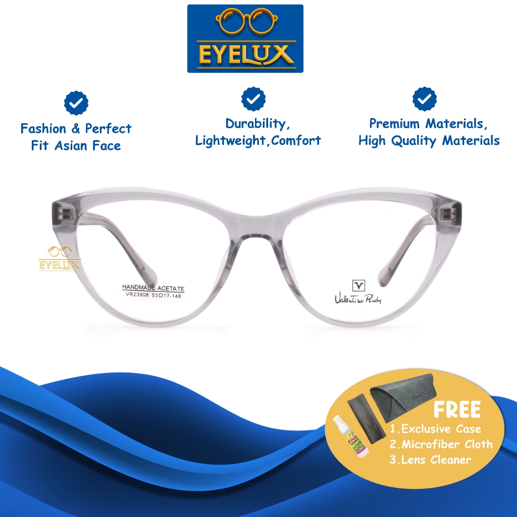 Valentino Rudy Eyewear / VAL VR-23908 / 53-17-148 / Frame Kacamata Valentino Rudy ORIGINAL