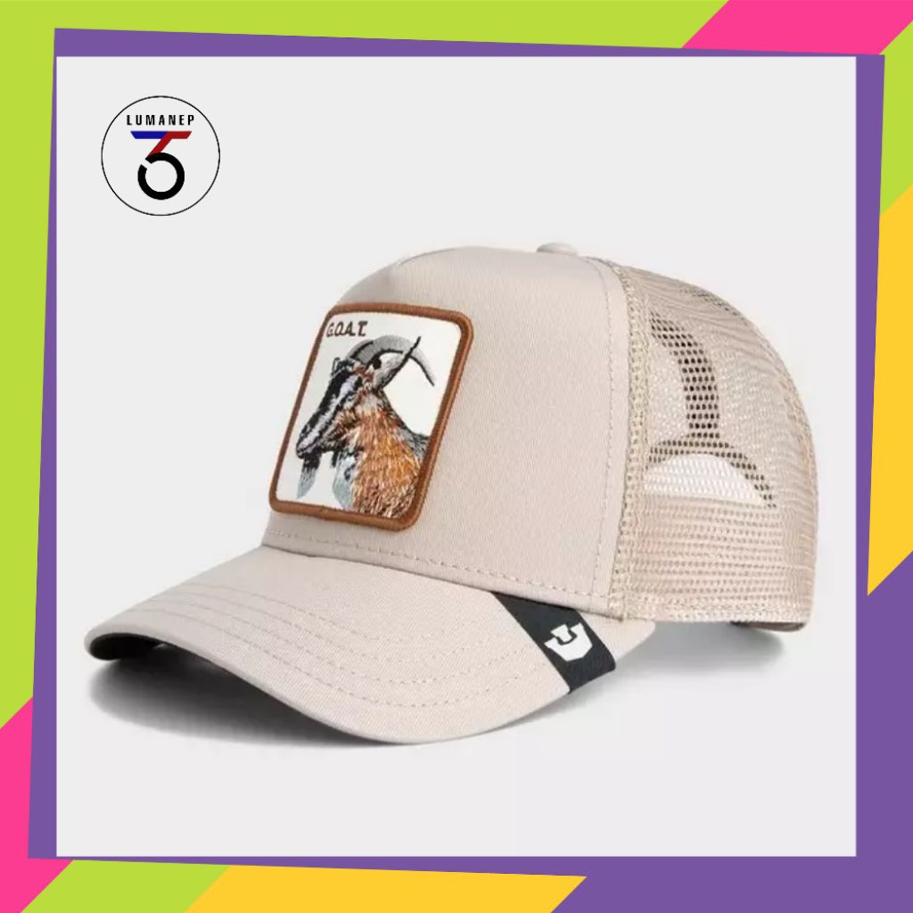 Goorin Bros Goat Trucker Cap