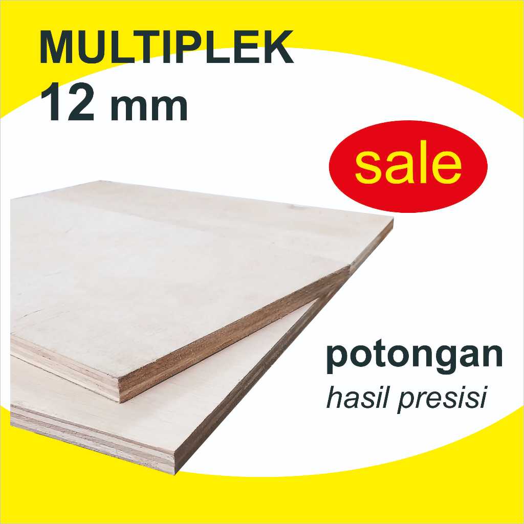 Triplek Multiplek Potongan _ tebal 12mm