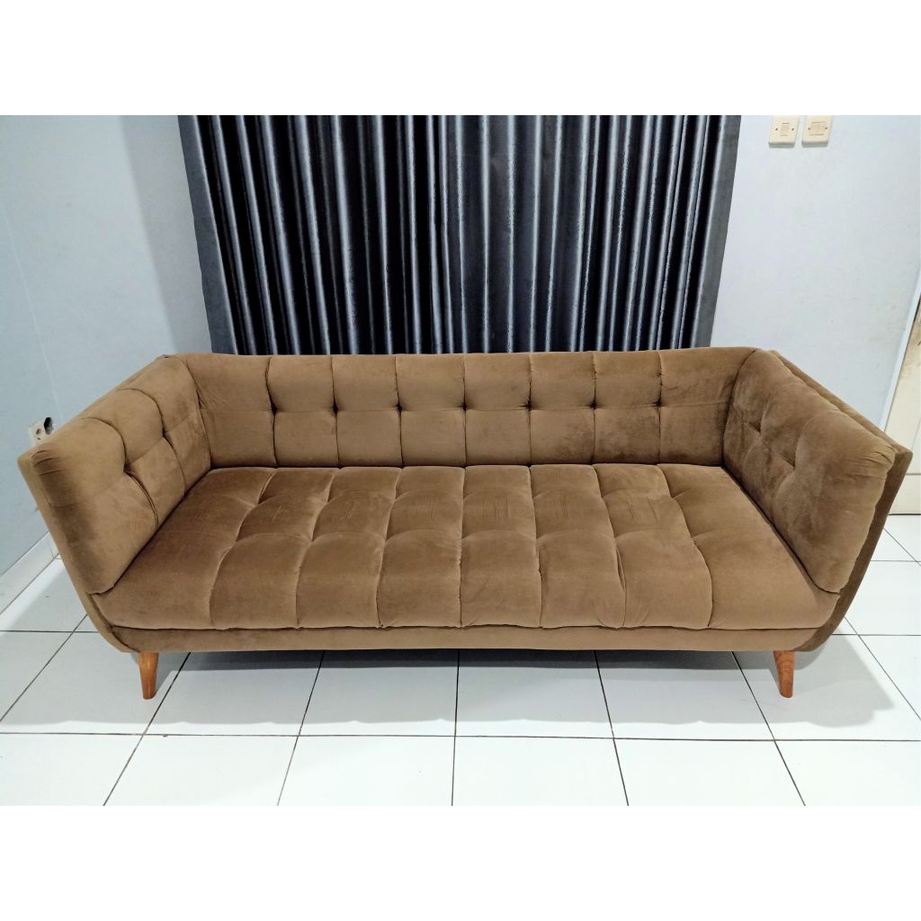 SOFA RETRO SCANDINAVIAN 3 SEATER