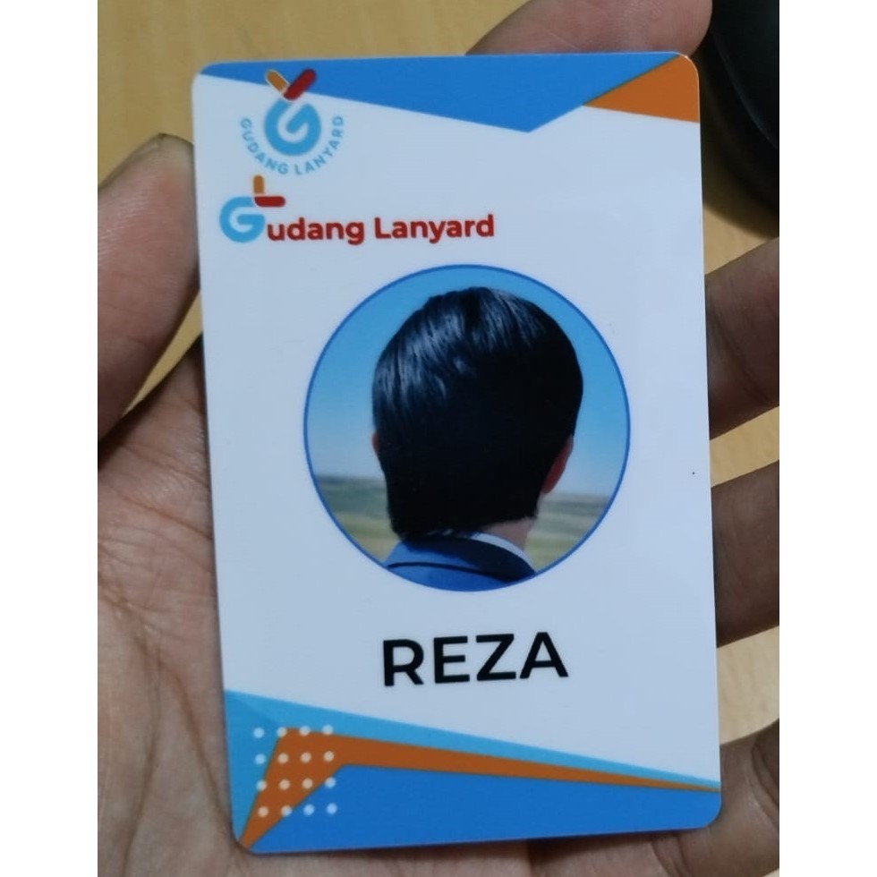 ID CARD CUSTOM 1 & 2 SISI / BAHAN PVC TEBAL 0,7mm