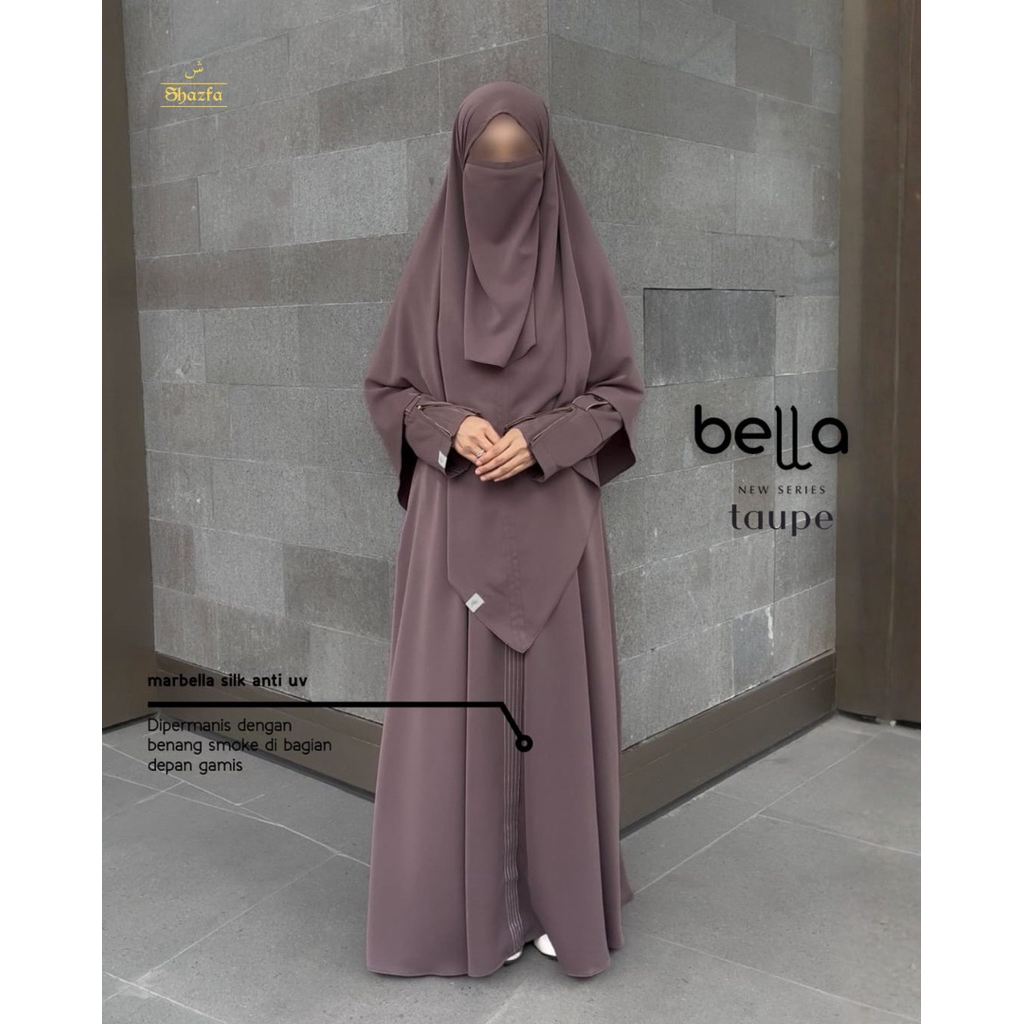 (READY AKHIR DES) GAMIS BELLA SHAZFA/GAMIS SET BELLA/SET GAMIS BELLA/GAMIS MUSLIMAH/GAMIS TERBARU/GA