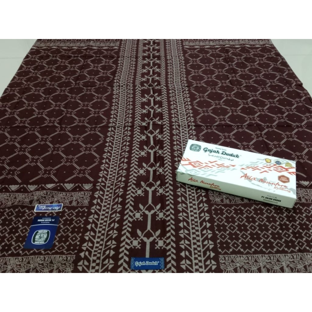 Sarung Gajah Duduk Asia Kembang | Nusantara Kembang | Terbaru Gajah Duduk Asia Premium
