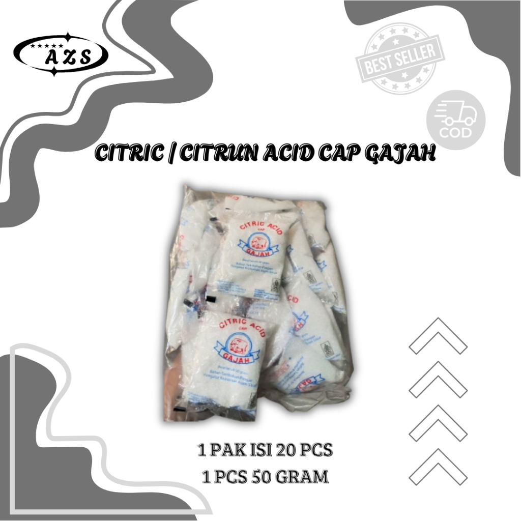 CITRIC ACID / CITRUN CAP GAJAH