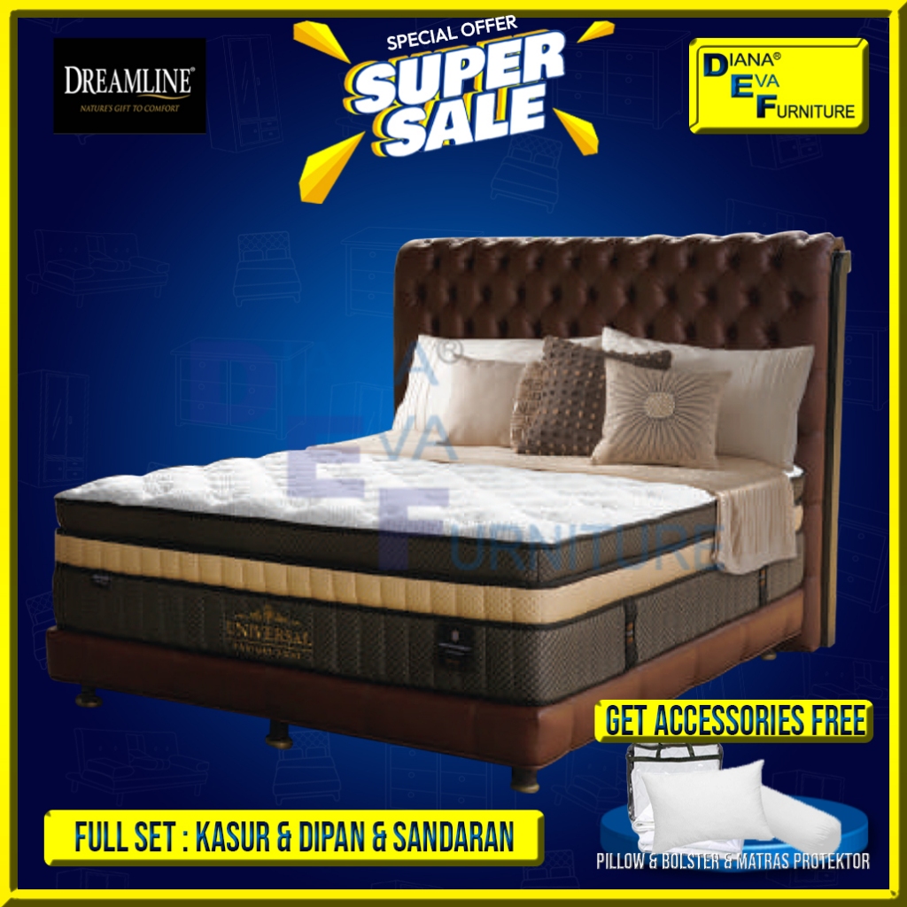 Dreamline Universal Full Set Kasur Springbed