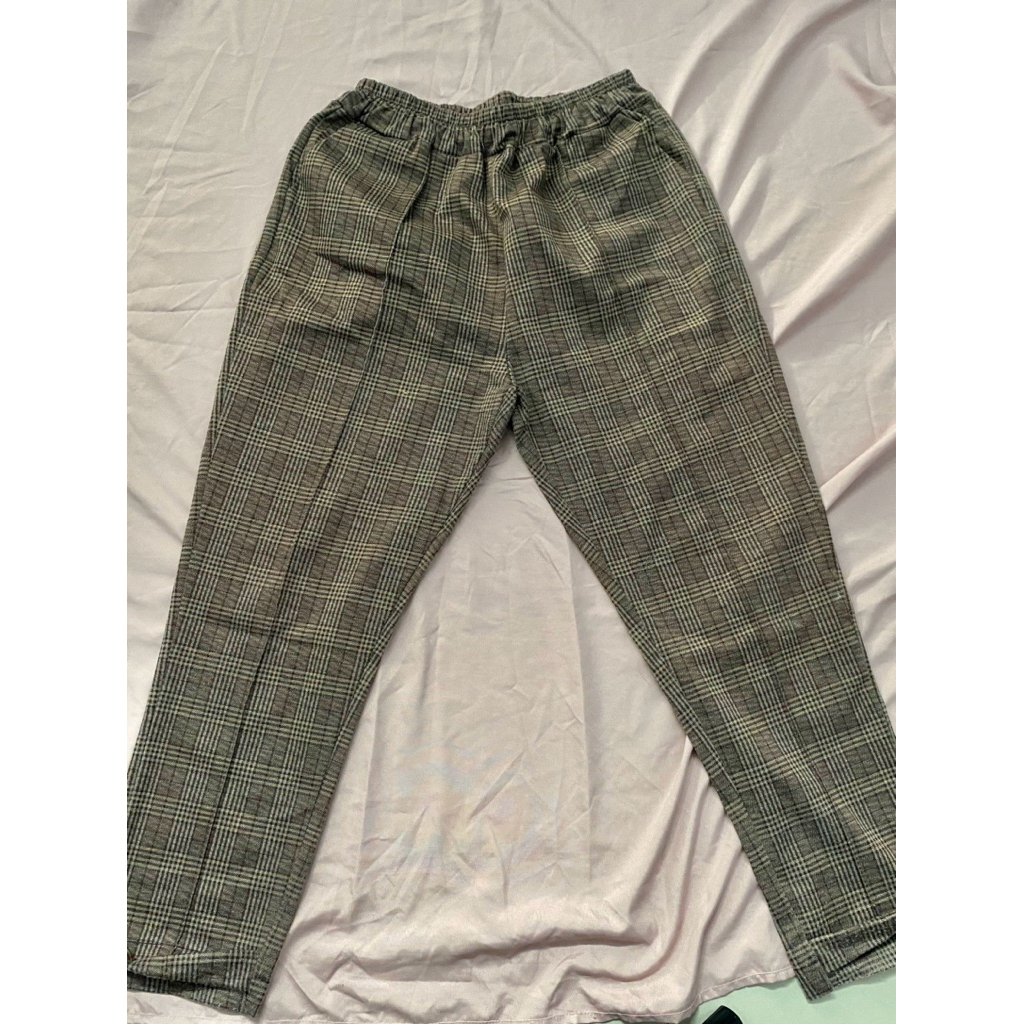 preloved - celana tartan