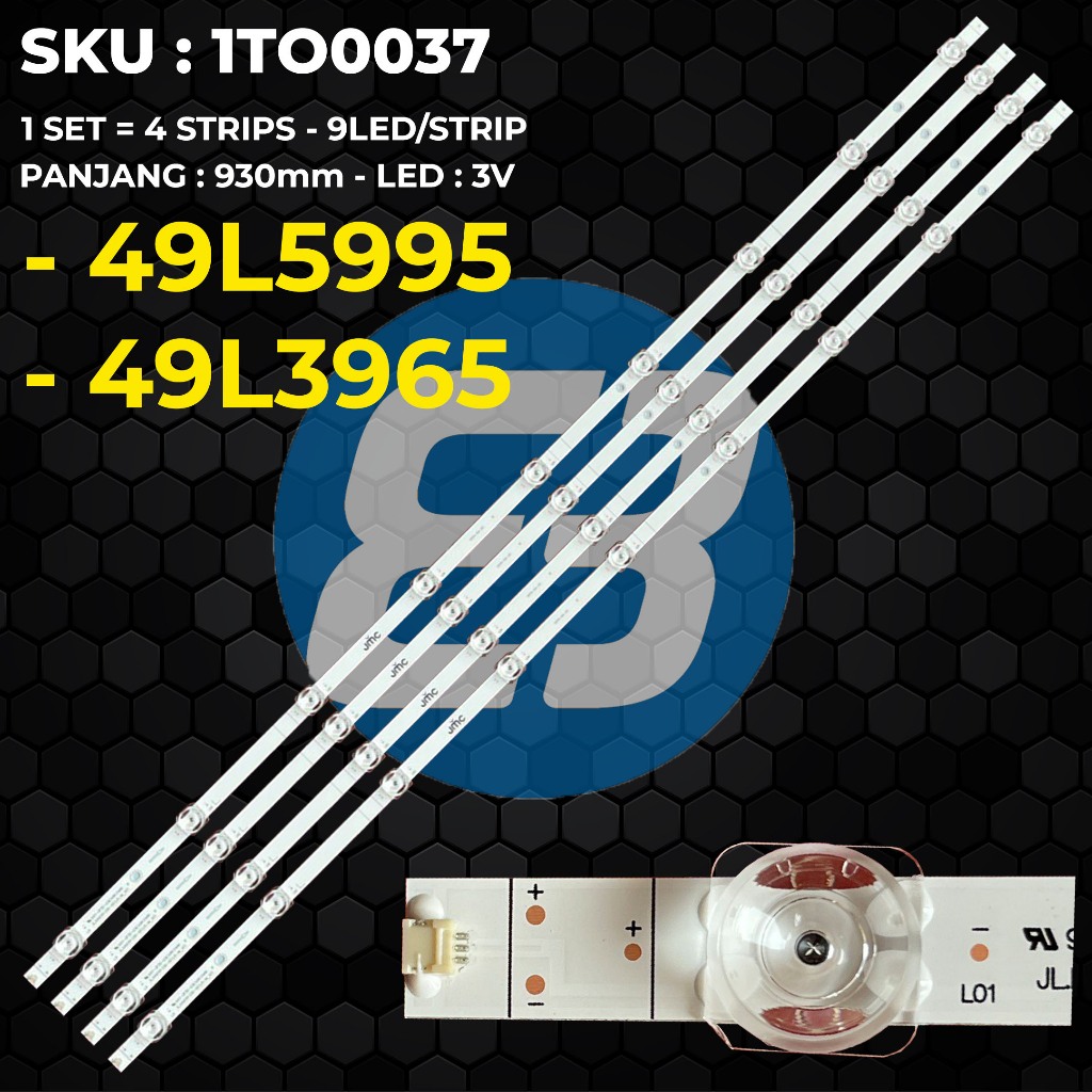 Backlight TV TOSHIBA 49 Inch 49L5995 49L3965