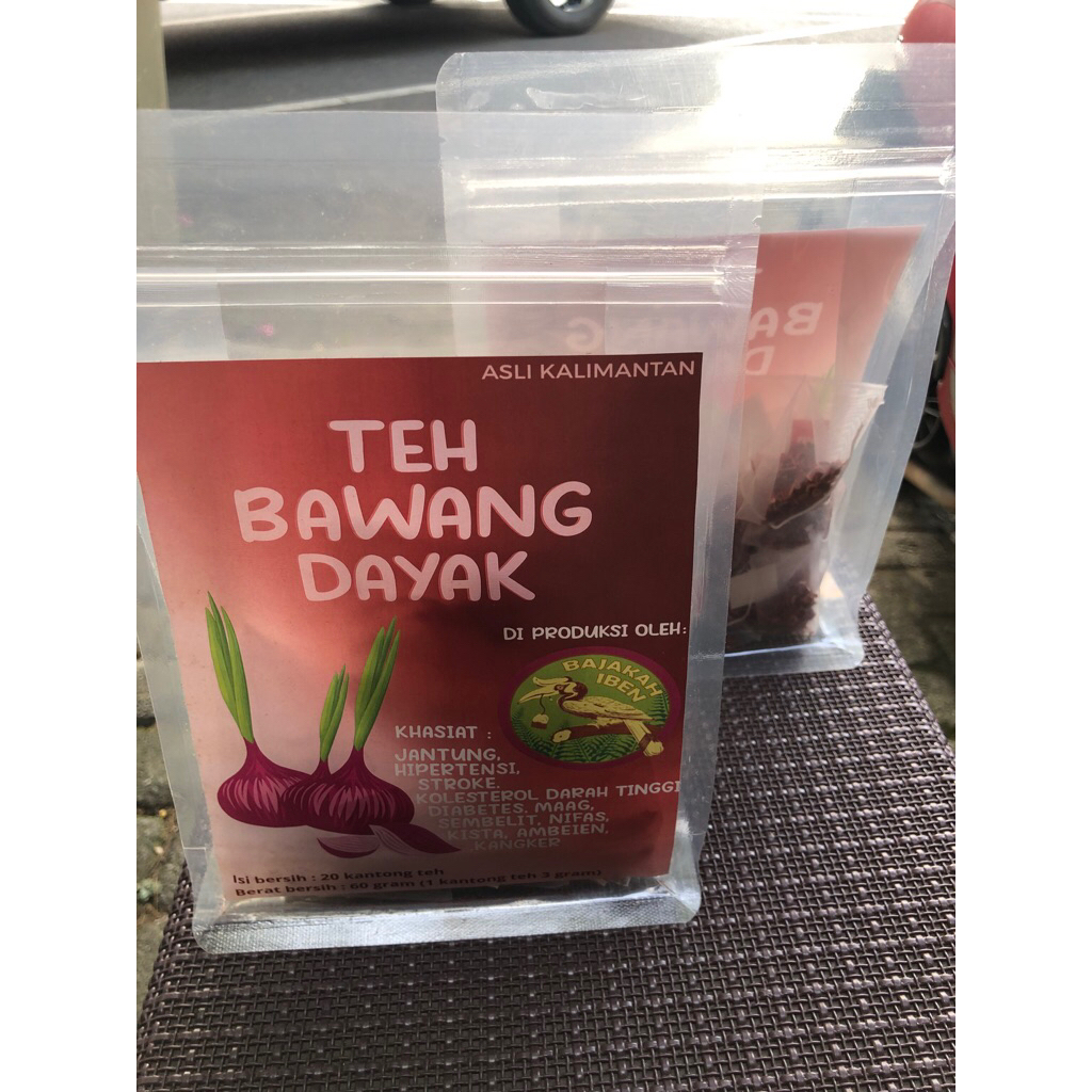 Teh Bawang Dayak, Asli Kalimantan.