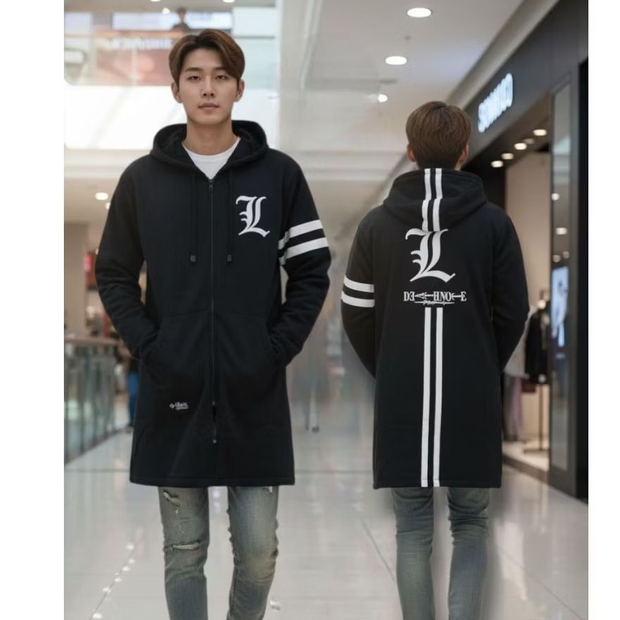 Semi jubah anime death note kira cosplay