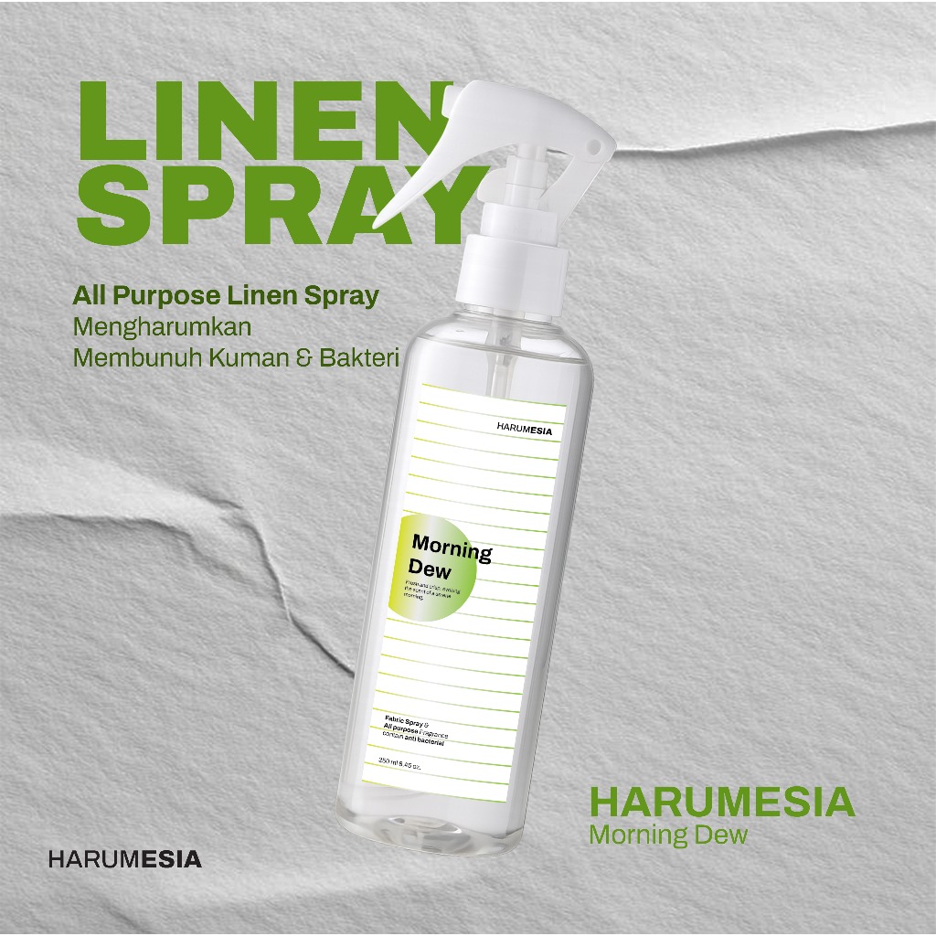HARUMIKA 250ML LINEN SPRAY ANTI BACTERIAL LINEN