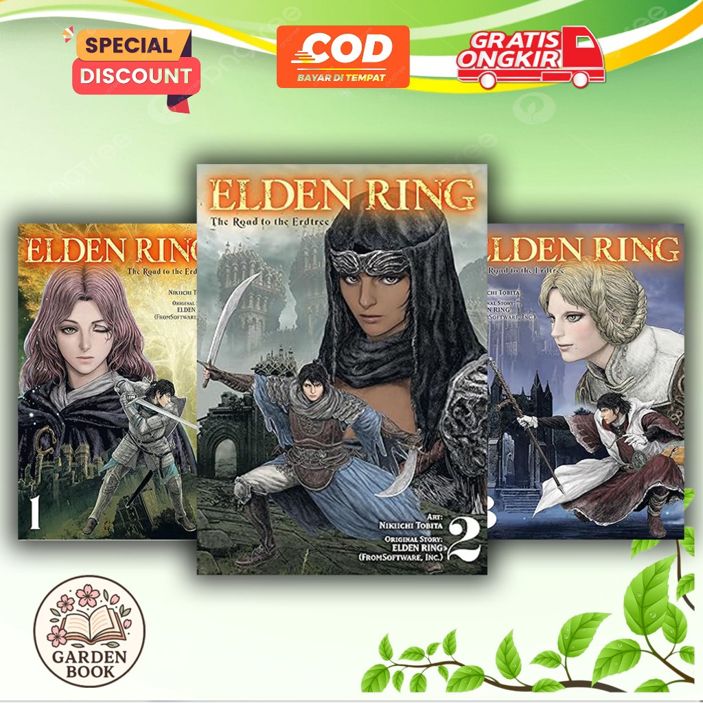 Komik Manga: Elden Ring: The Road to the Erdtree - GARDEN BOOK