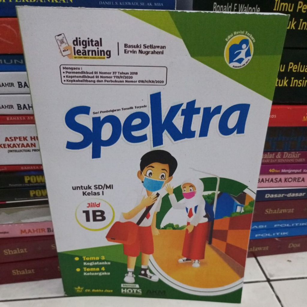 spektra untuk SD/MI jilid 1B