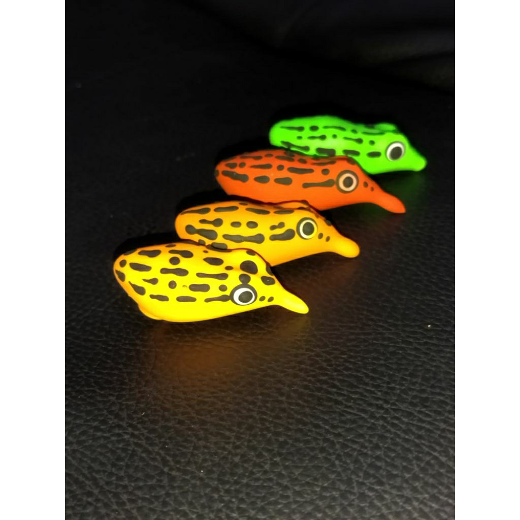 cangkang soft frog ukuran 4 cm, hook#2/0