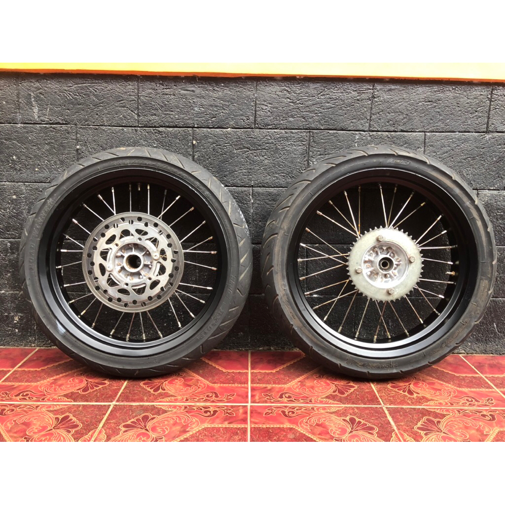 wheelset supermoto klx