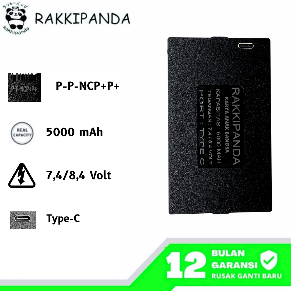 RakkiPanda - Baterai SmartLock Door ONASSIS X5 PRO / X6 PRO