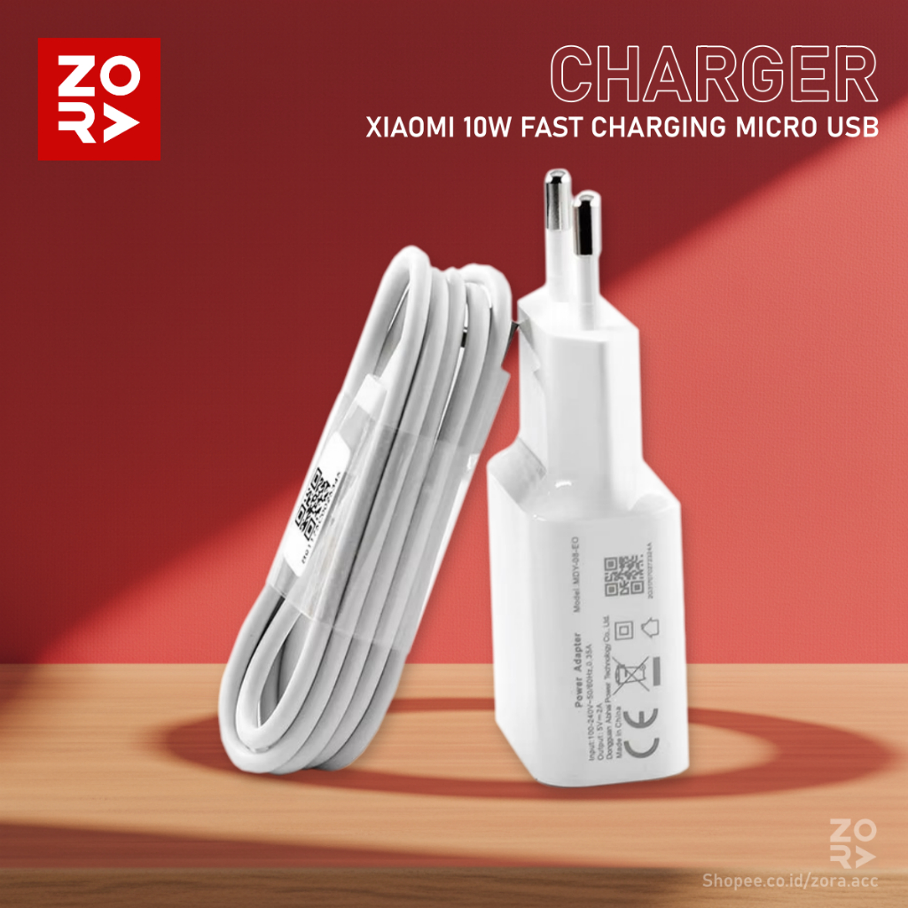 ZORA CHARGER XIAOMI ORIGINAL FAST CHARGING / CHARGER XIAOMI REDMI 7A