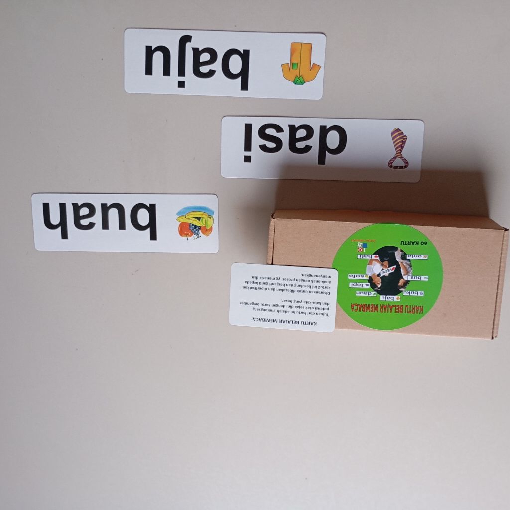 kartu membaca balita iq development