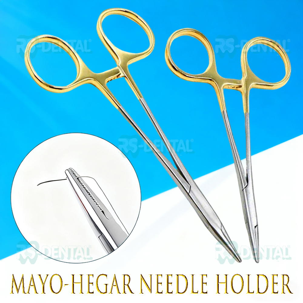Dental Needle Holder / Mayo-Hegar Needle Holder / Klem Bedah Hemostatik / Halsted Mosquito Forceps /