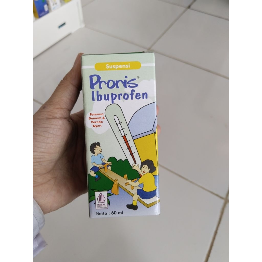 Proris ibuprofen sirup suspensi
