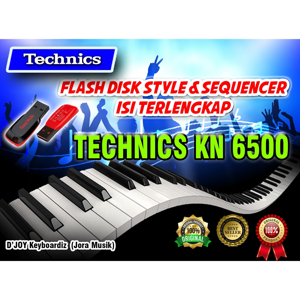 Style & Sequencer TECHNICS KN 6500