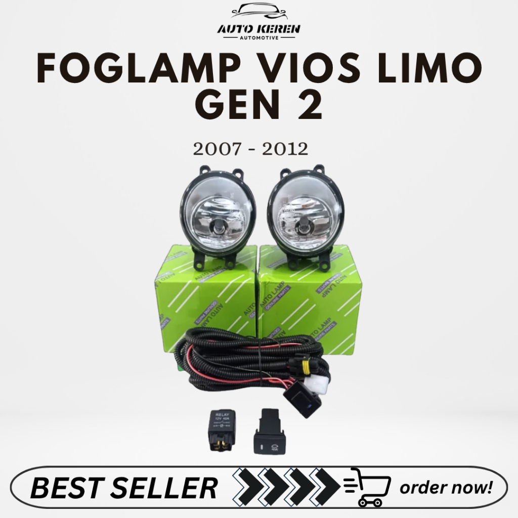 FOGLAMP VIOS LIMO 2007–2012 GEN 2
