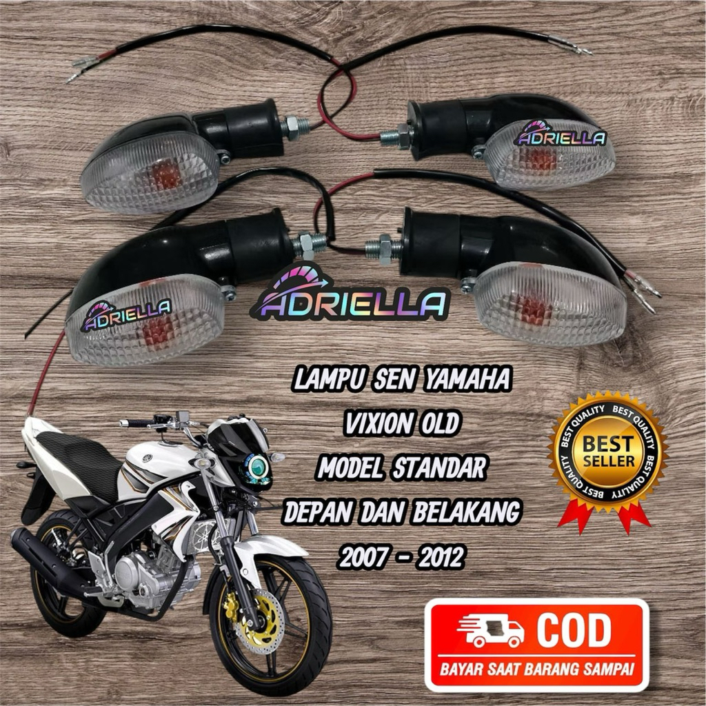 Promo Lampu Sein Yamaha Vixion Old 2007-2012 Model Standar Variasi Depan Dan Belakang