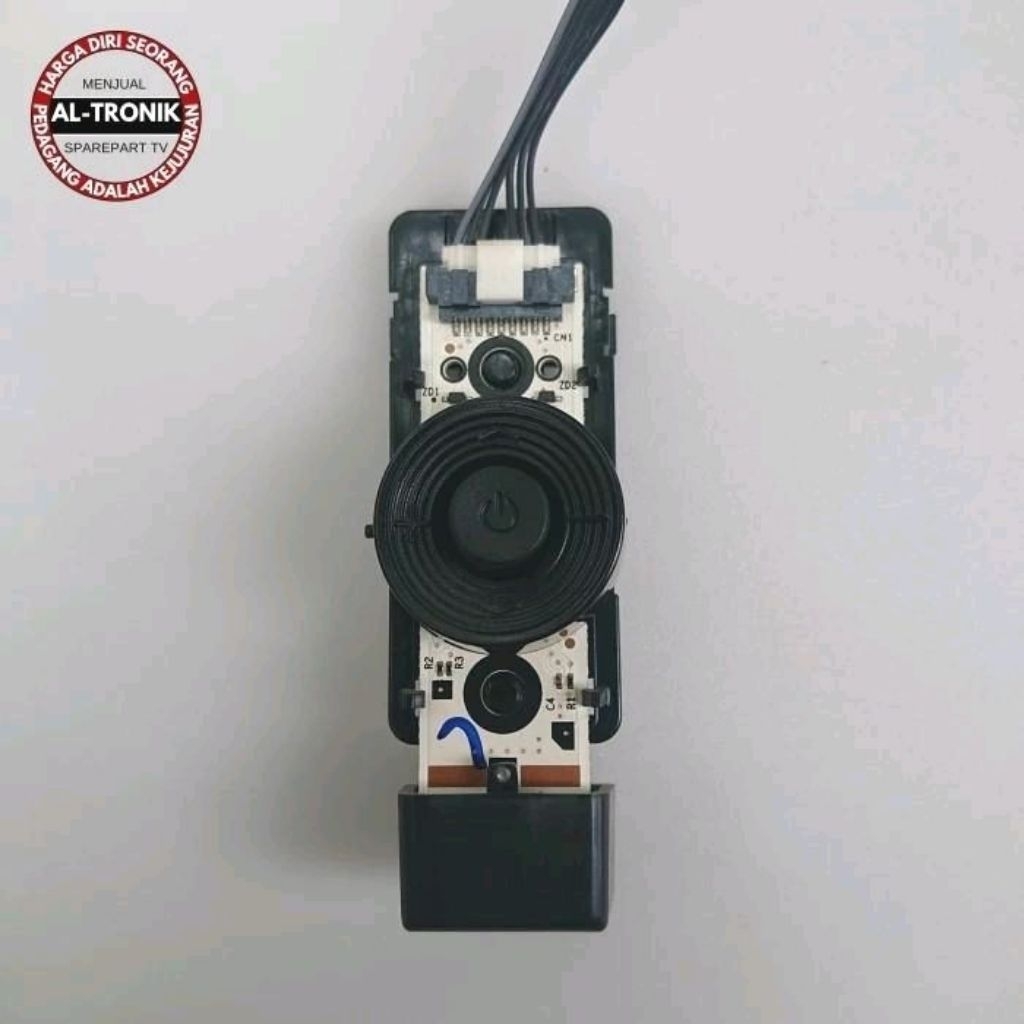 SENSOR REMOT IR TOMBOL TV LED SAMSUNG MODEL UA24H4150 24H4150 UA24H4150AR UA24H4150ARXXD ORIGINAL