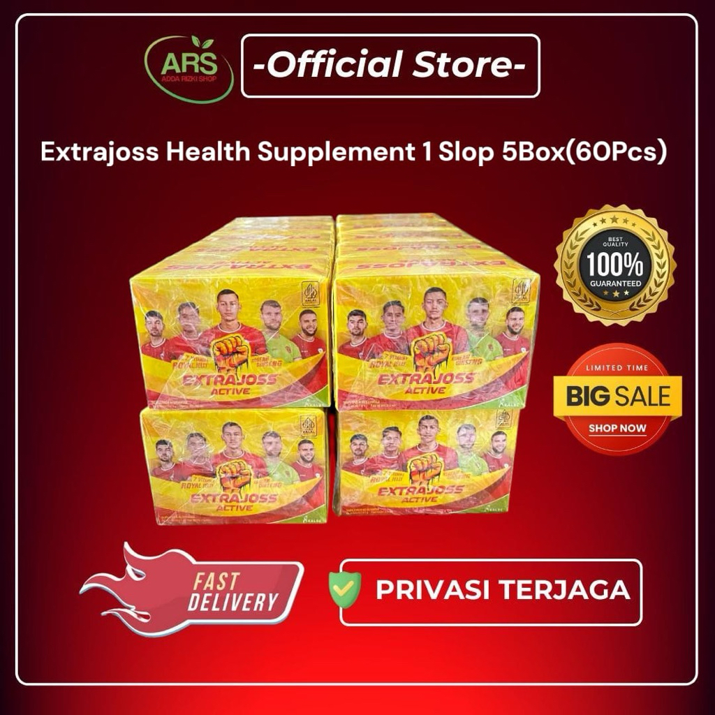Extra Joss Active 5 Box (60 Sachet)
