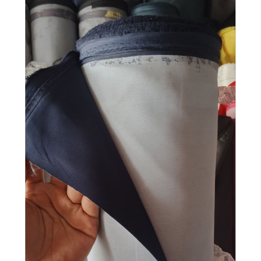 taslan milky Nevi waterproof kain tbal tahan jaket tas