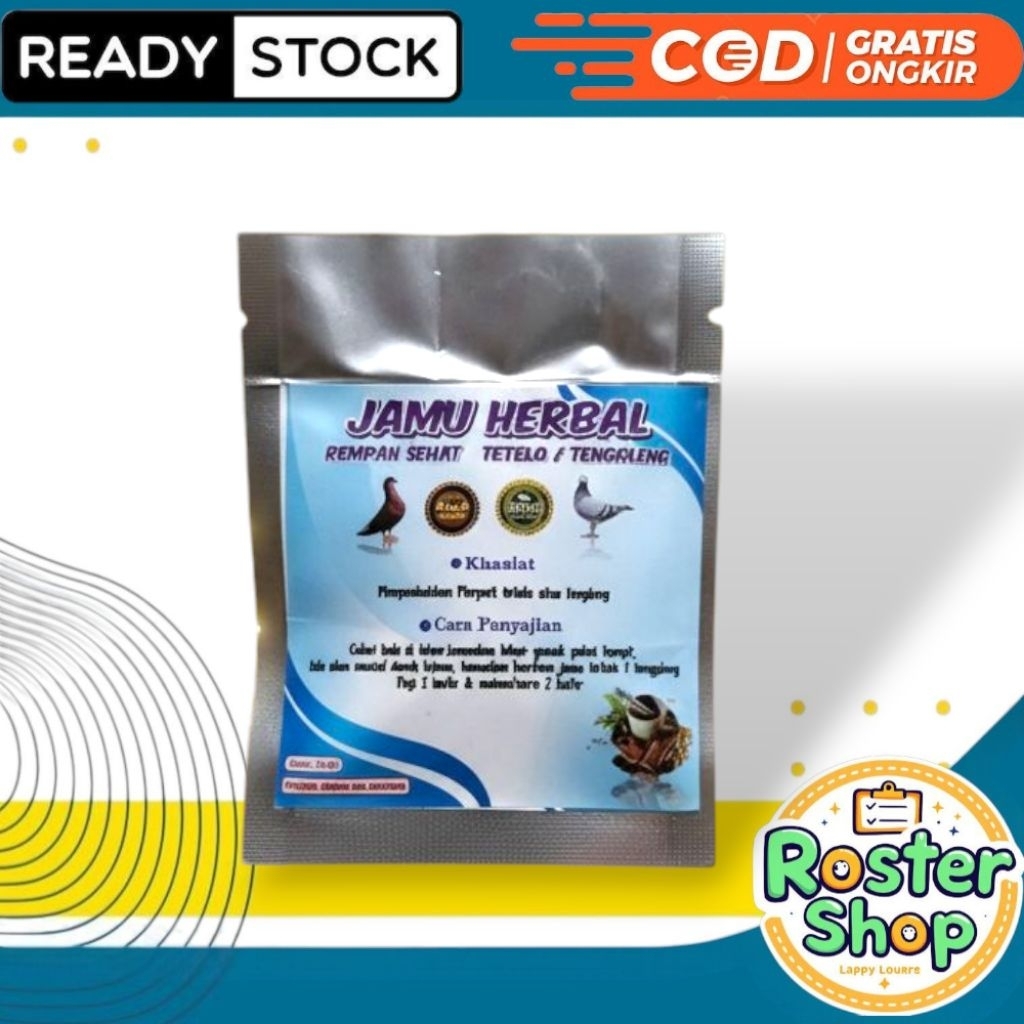 Jamu Merpati Tetelo Tengkleng | Vitamin Herbal Burung Dara | Solusi Atasi Saraf & Lumpuh