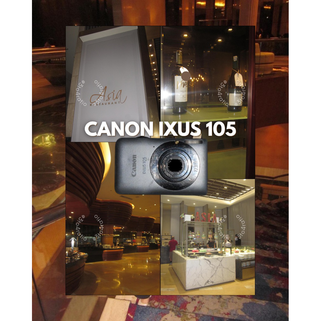 KAMERA DIGITAL | DIGICAM | KAMERA POCKET | SECOND | CANON IXUS 105 in Silver (12.1 Mp) | WAJIB BACA 