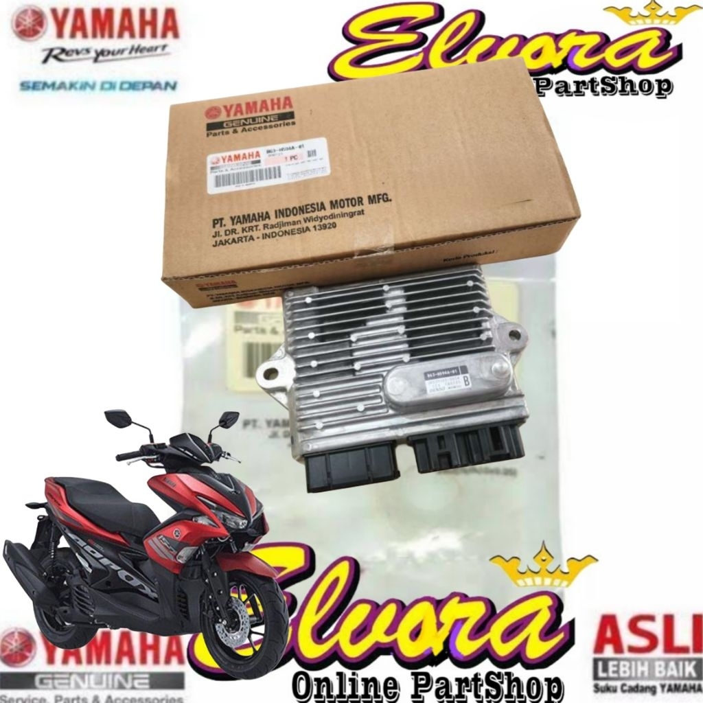 Sgcu Ecu Yamaha Aerox Old 155 Vva Tipe Standar & R B63 H594A- 01
