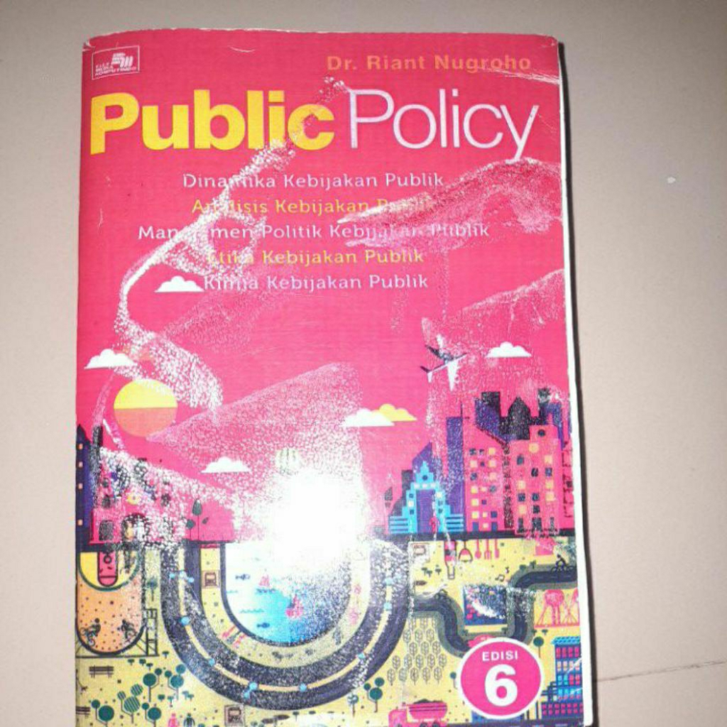 Buku Public Policy oleh Dr. riant Nugroho