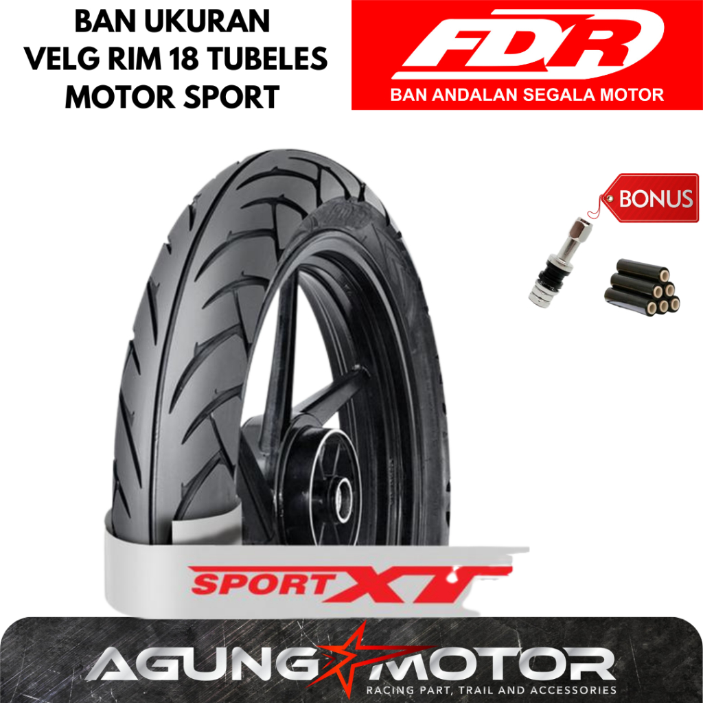 Ban FDR Sport XT Ring 18 Tubeles Motor Sport