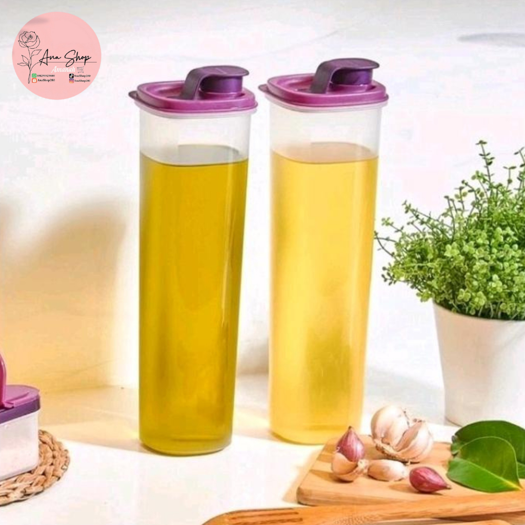 Tupperware Cooking Oil 1,1 L - Tempat Penyimpanan Minyak Goreng