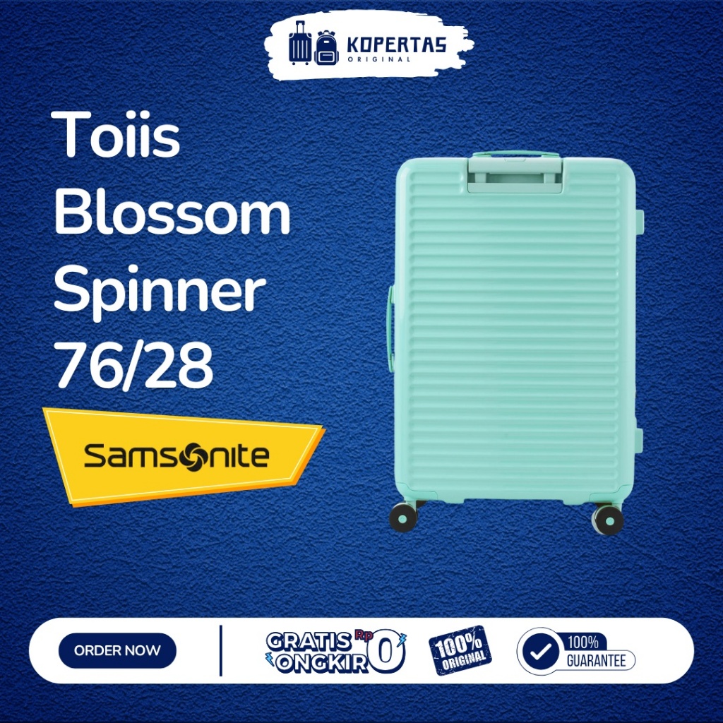 Samsonite Toiis Blossom Koper Besar Expandable 75cm Soft Mint - Perjalanan Jauh