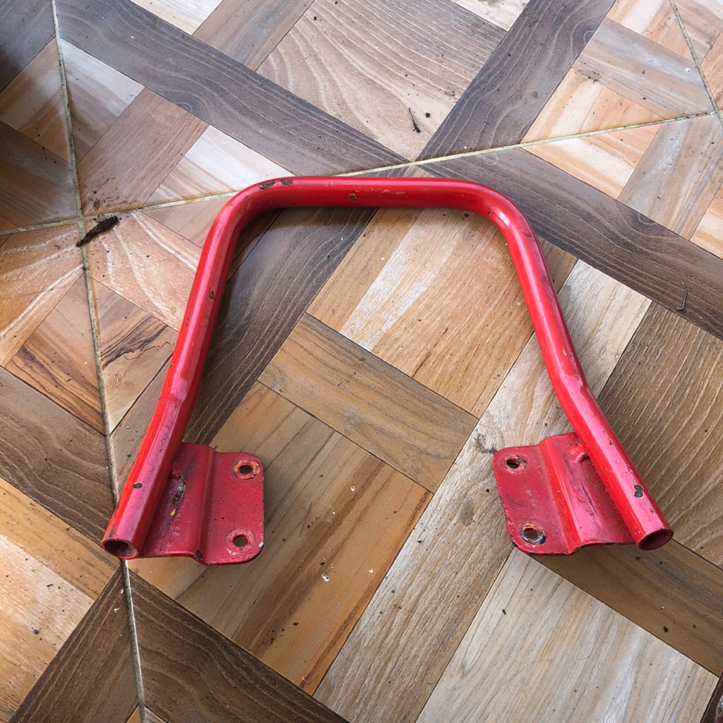 behel RGR tornado jumbo begel Suzuki 150 2tak planger pegangan jog belakang jok