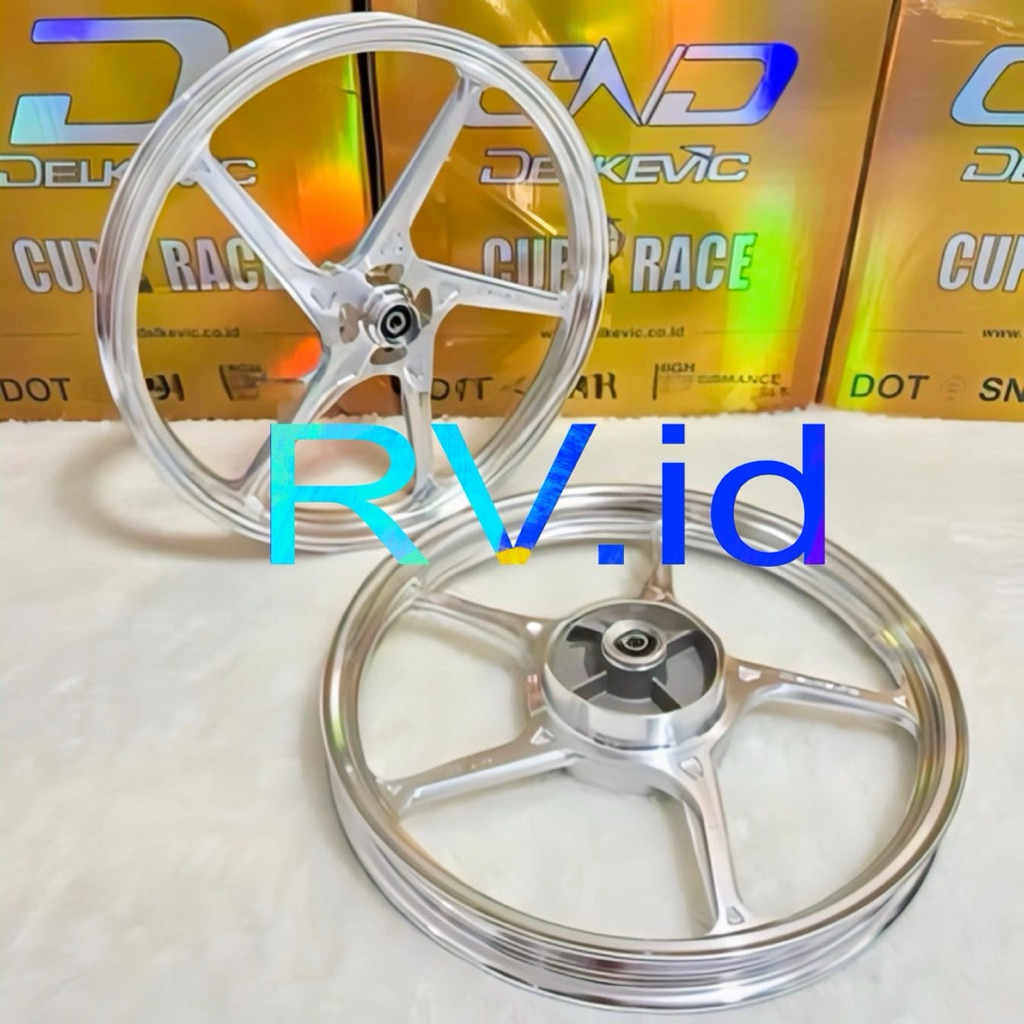 Velg Pelek Racing Delkevic D55 Yamaha FIZR /Jupiter Lama/Vega Lama/Crypton/Alfa /Jupiter Burhan Forc