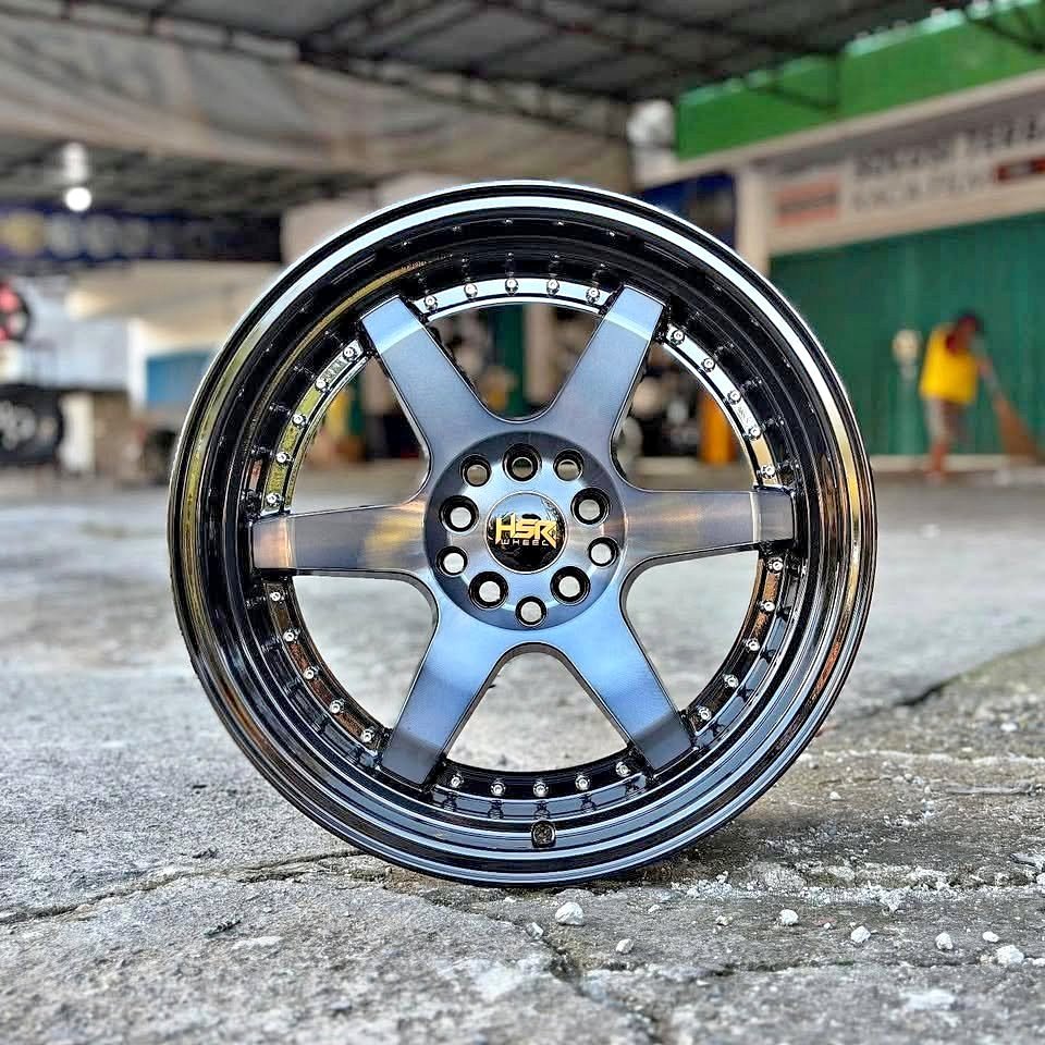 Velg Racing Mirip TE37 CELONG Ring 17 Mobil Juke HRV Ertiga Free Pemasangan