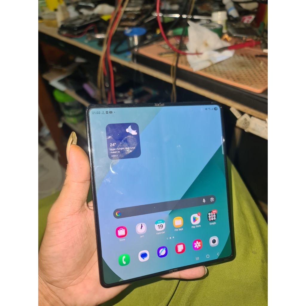 lcd samsung z fold 4 original copotan