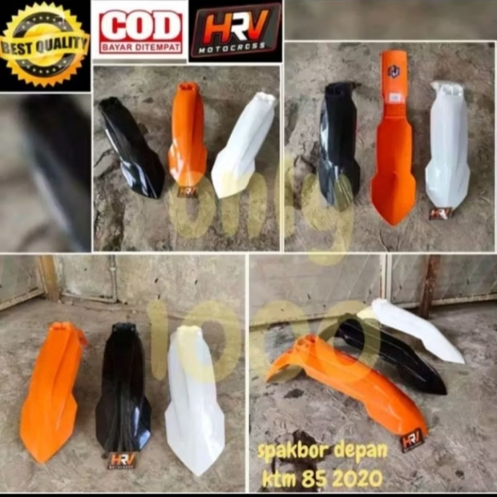 SEPAKBOR DEPAN KTM85 2020 SPAKBOR DEPAN KTM 85 2020 SLEBOR DEPAN KTM 85 2020 FRONT FENDER KTM85 2020