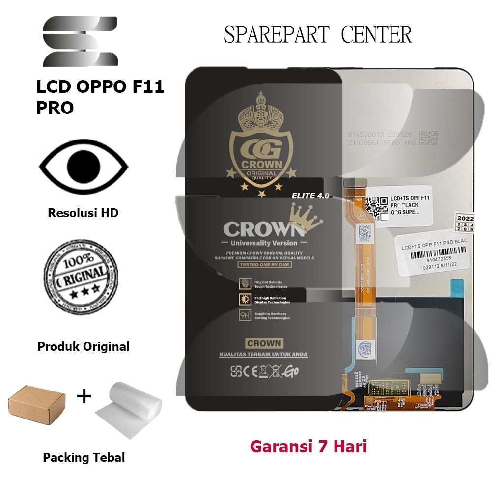 LCD Oppo F11 Pro CPH 1969 Original crown Fullset