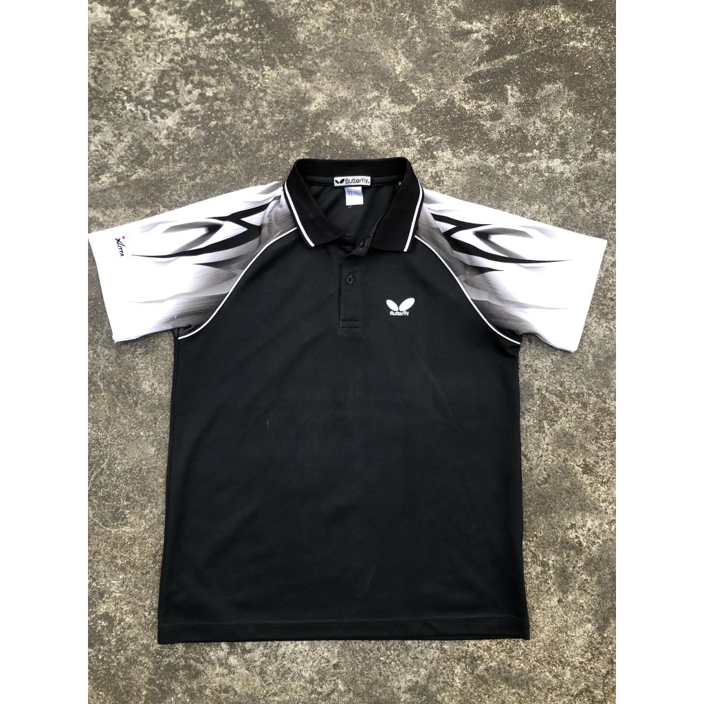 Jersey Polo Pingpong dan Badminton Butterfly Second