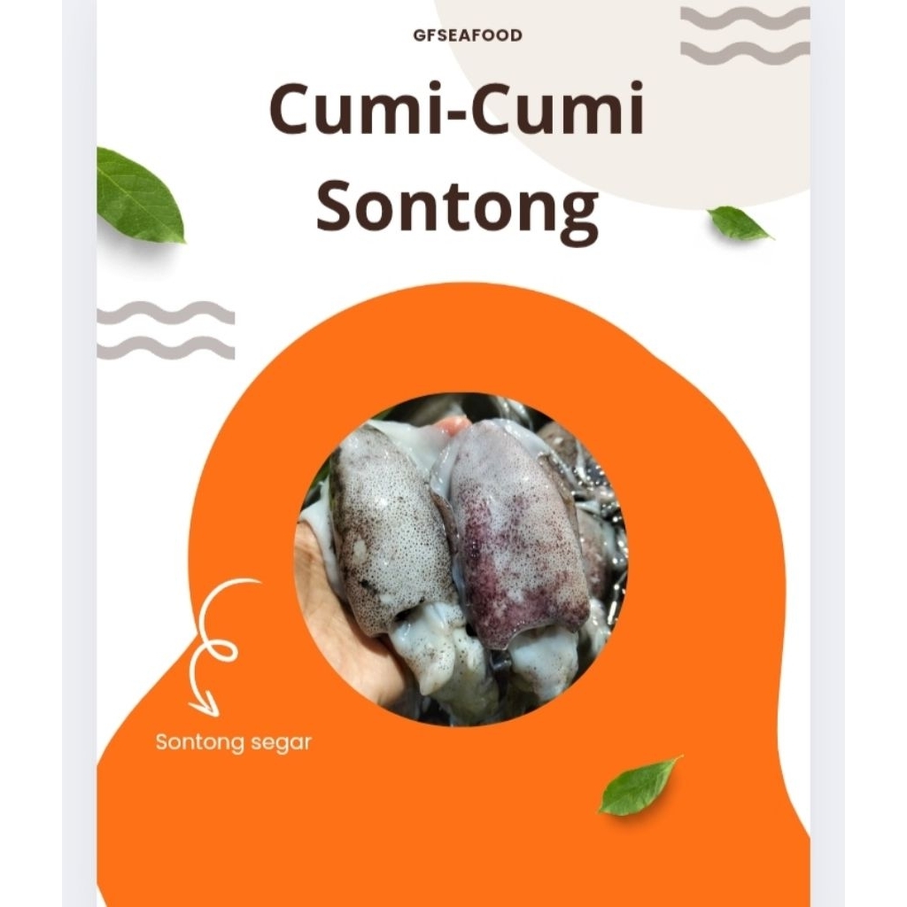 Cumi-Cumi Sontong Segar Super 1000g