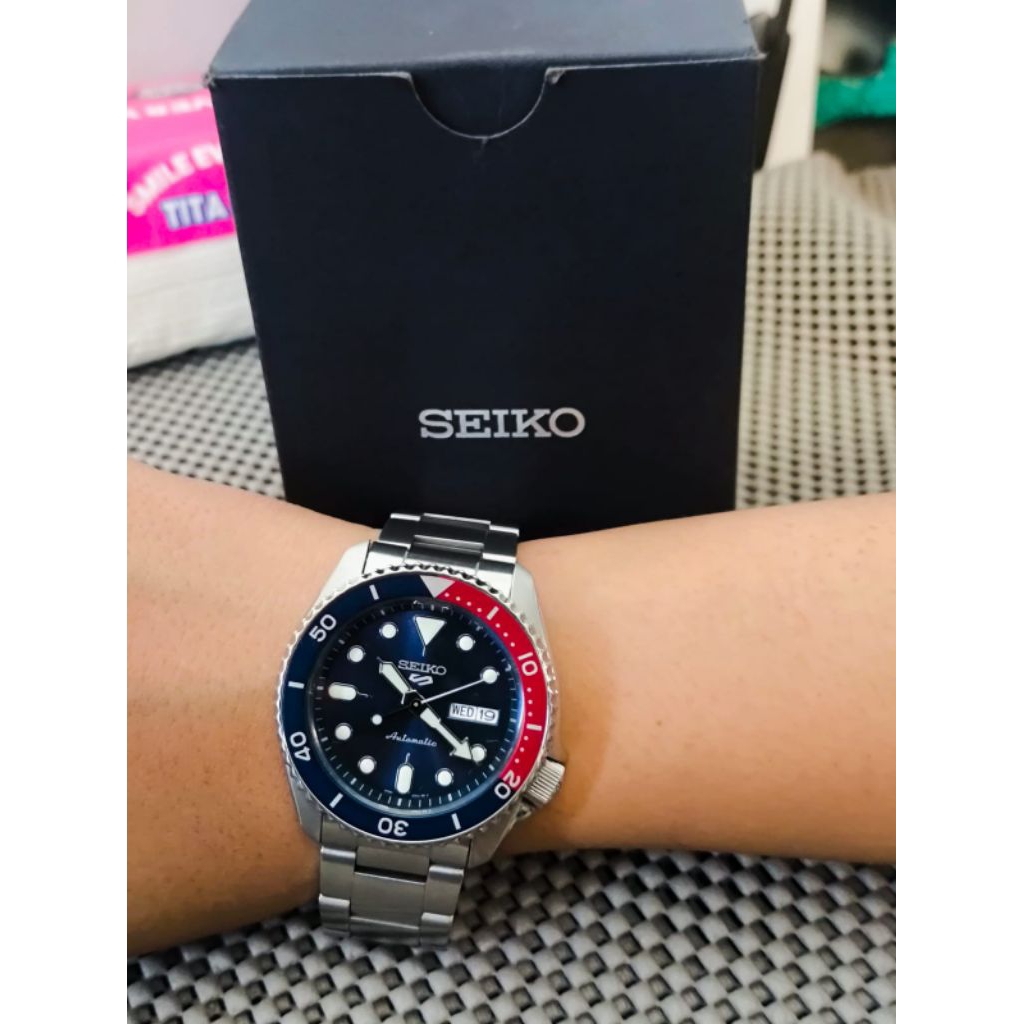 Seiko SRPD Pepsi Bezel