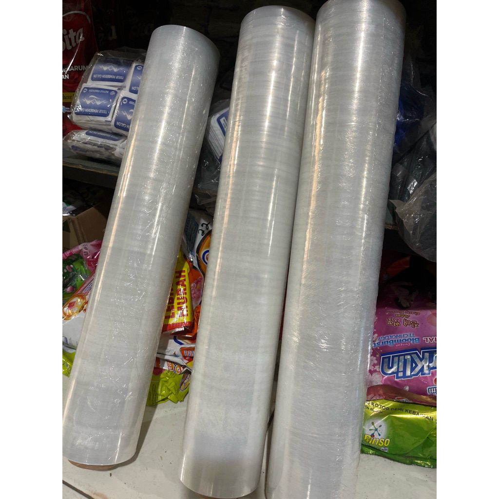 PLASTIK WRAPPING / STRETCH FILM BENING / PLASTIK PACKING KOPER