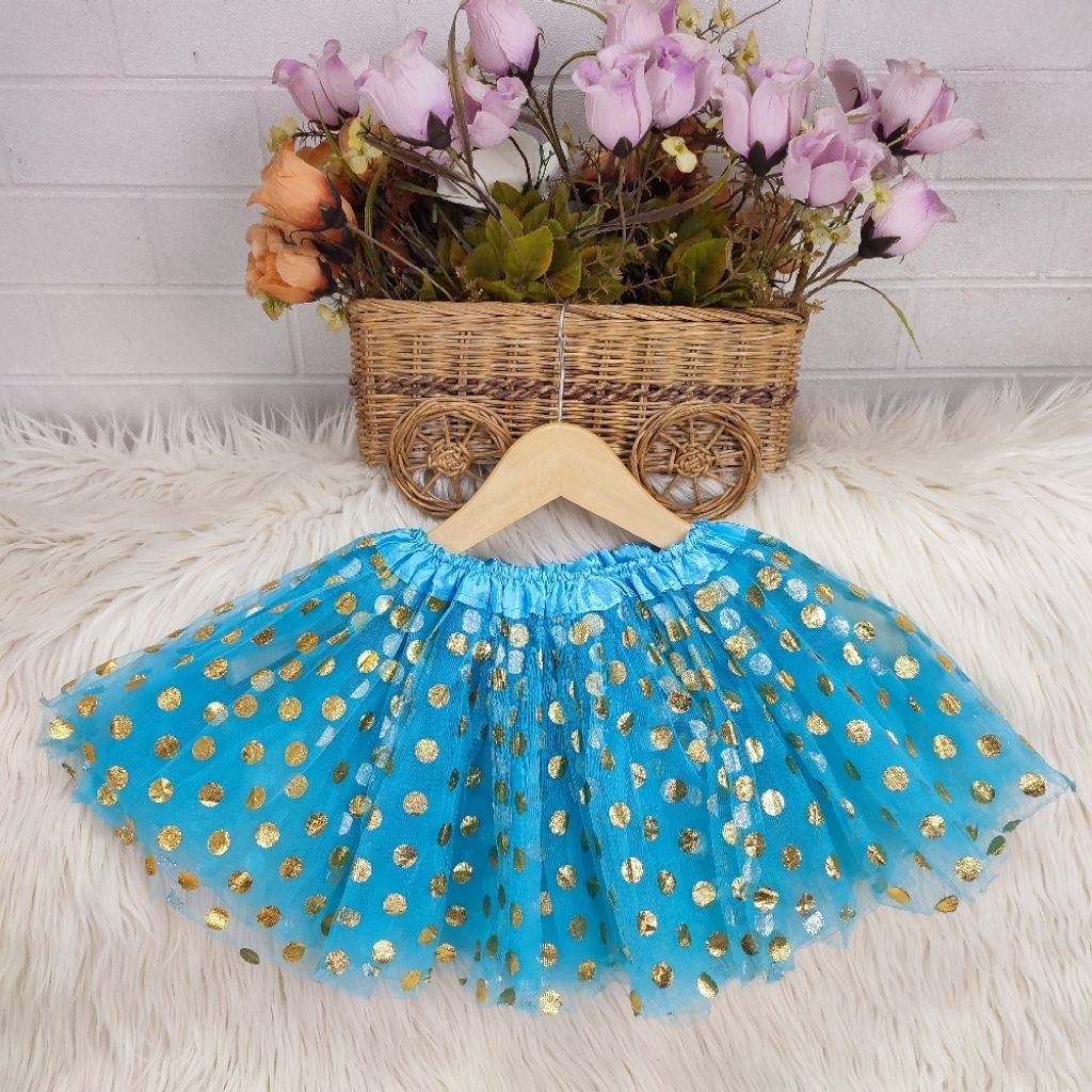rok anak rok tutu anak rok tutu biru anak rok tutu polkadot anak