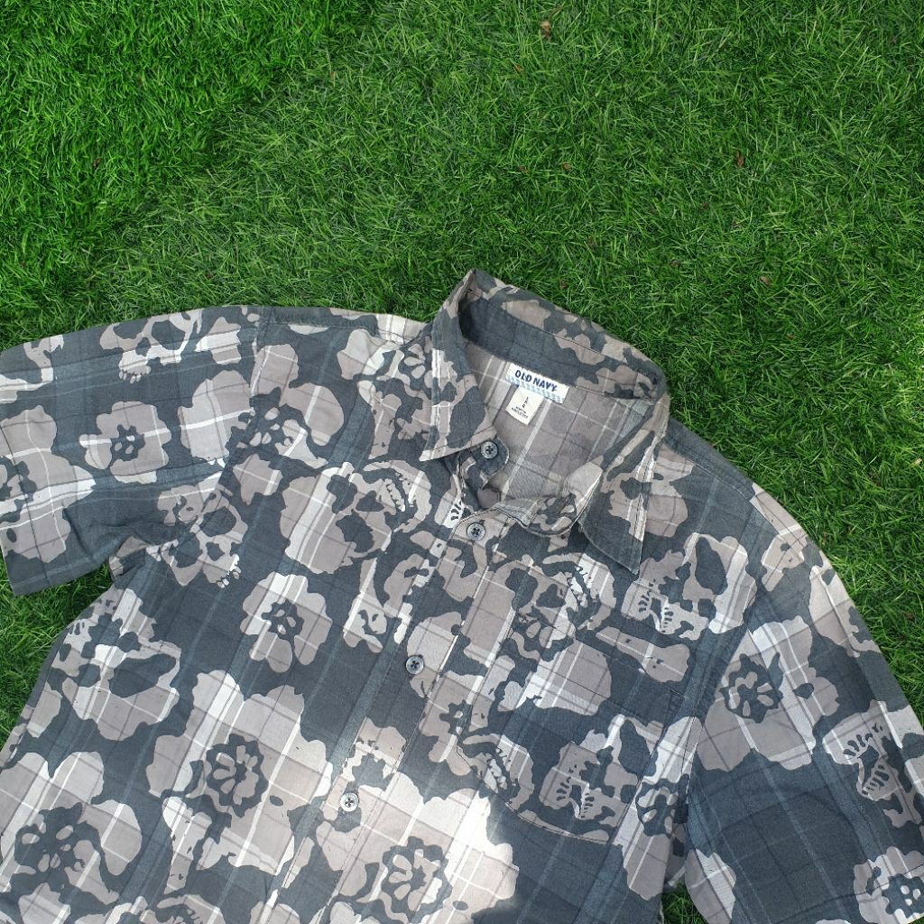 Kemeja tengkorak vintage by OLD NAVY