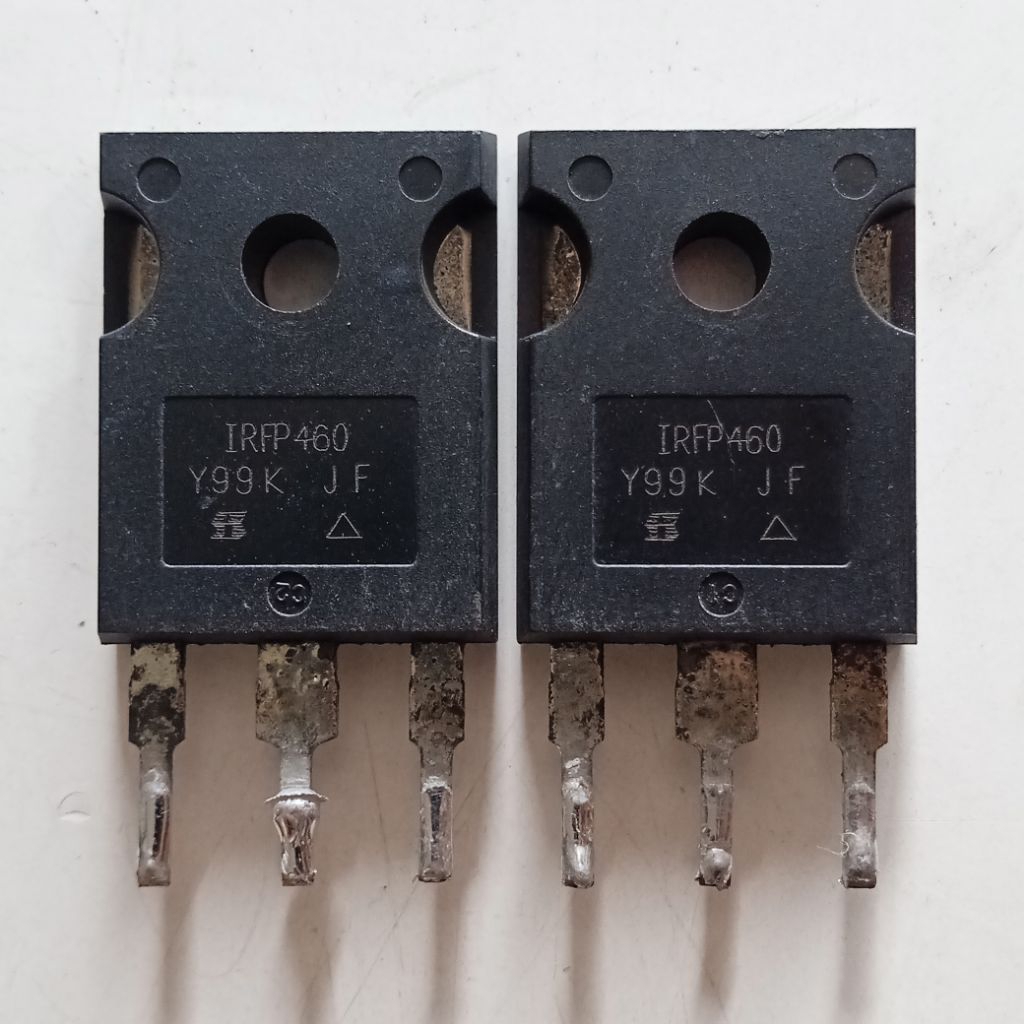 MOSFET IRFP460 ( 20A 500V ) Cabutan Original Sudah Lulus Tes Normal Harga 1 Pcs